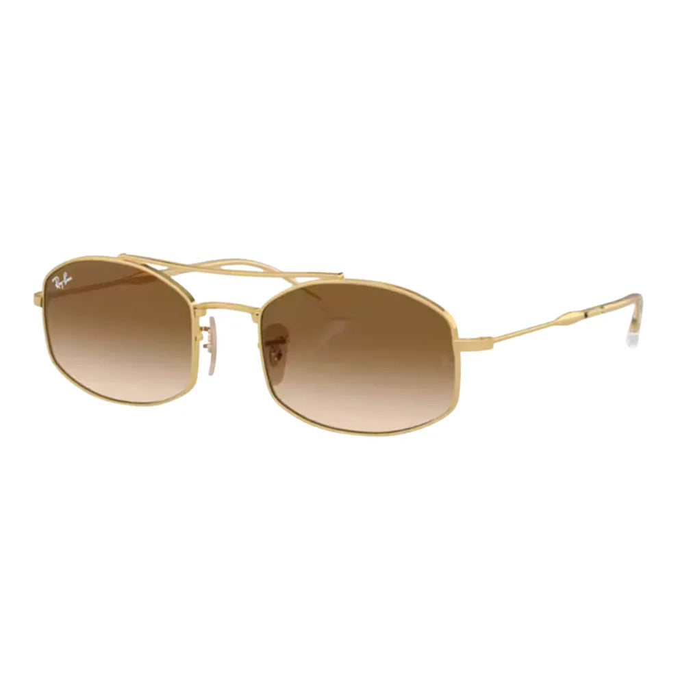 Óculos de Sol Retangular Ray Ban SL RB 3719 001/C554