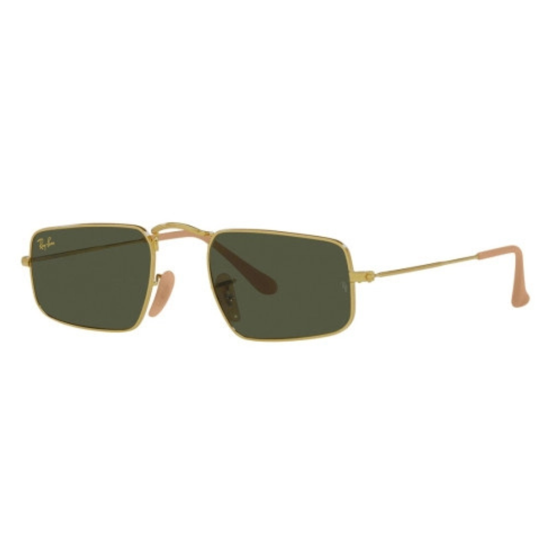 Óculos de Sol Retangular Ray Ban Julie SL RB 3957 9196/31 52