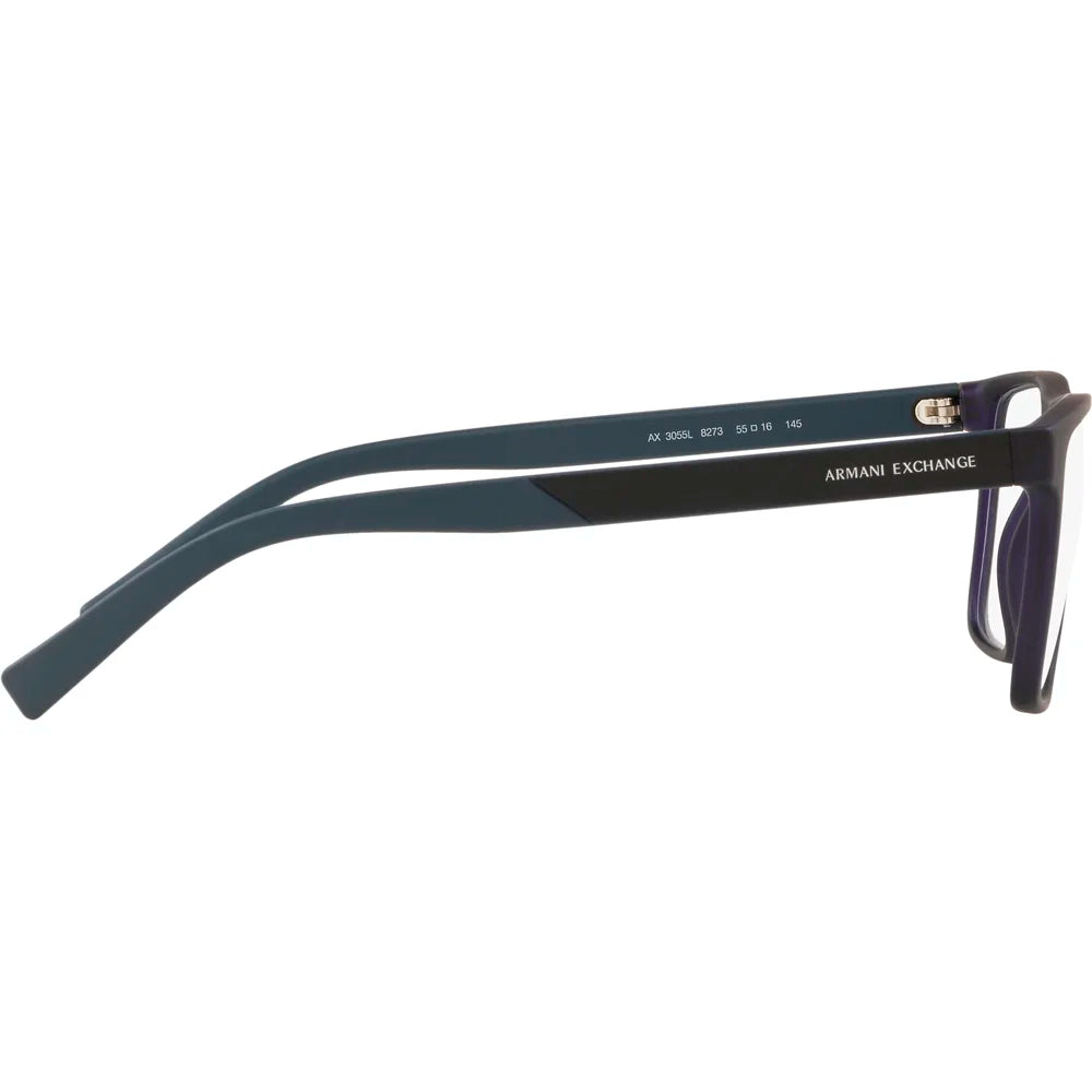 Óculos de grau Armani RX AX 3055L 8273 55