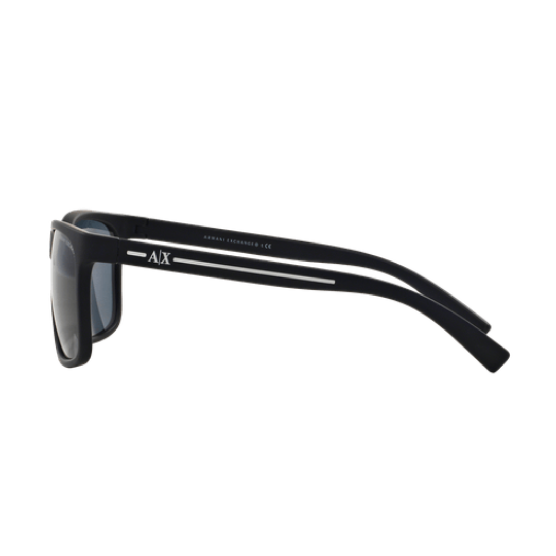 Óculos de Sol Quadrado Masculino  Armani exchange SL AX 4041SL 815787 58