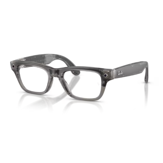 Ray-Ban Meta Blayzer optics 0RW7001 8529 - Cinza gelo transparente