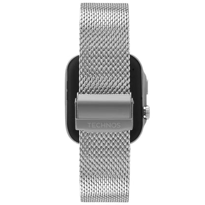 Smartwatch Technos Connect Max Call Prata TMAXCAB/9K