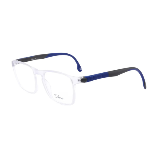 Óculos de Grau Quadrado Infantil Silmo RX SK 2202 CRYSTAL 53
