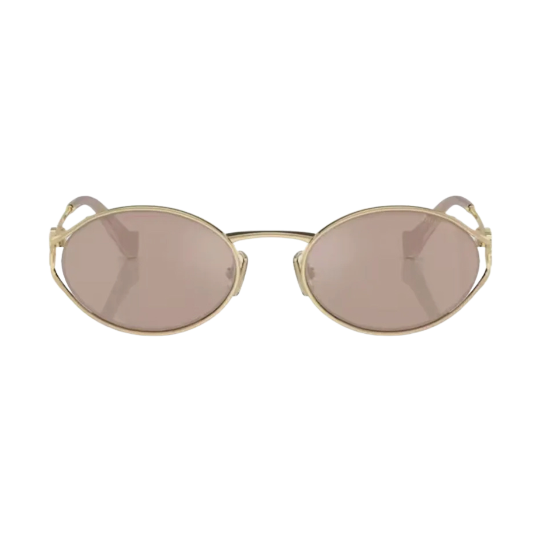 Óculos de Sol Redondo Feminino MIU MIU SL MU 52Y ZVN-20F 54