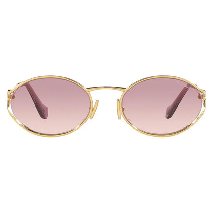 Óculos de Sol Redondo Feminino MIU MIU SL MU 52YS 5AK06S 54