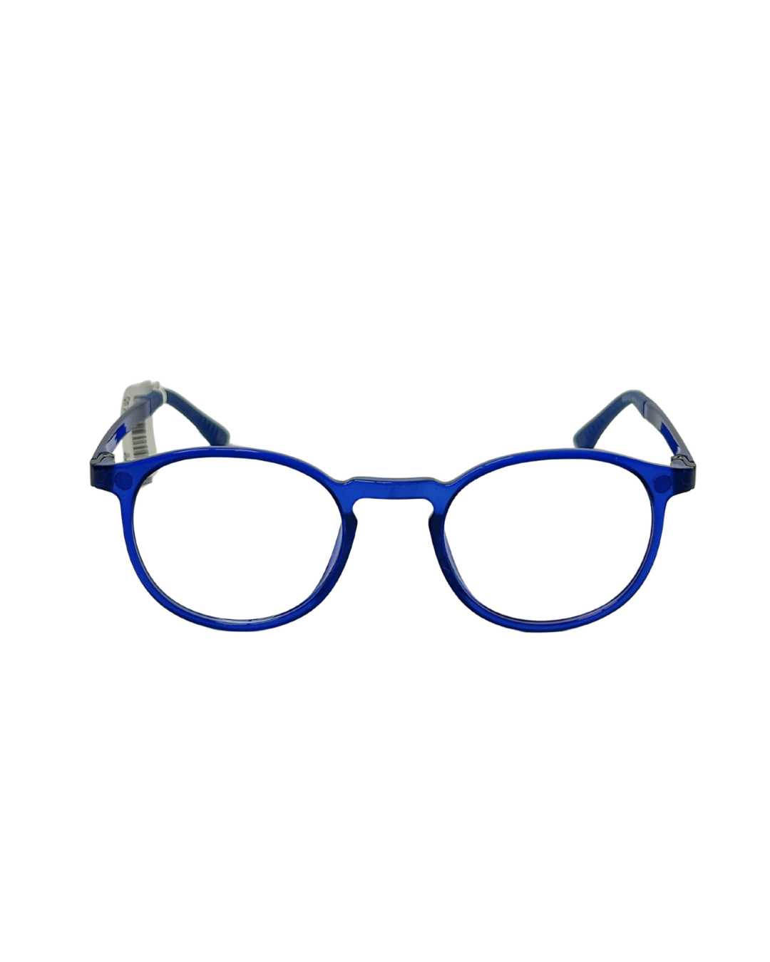 Óculos de Grau Infantil Silmo Kids com Clip-On 6503 C2 45 Acetato Azul com lentes na cor Cinza