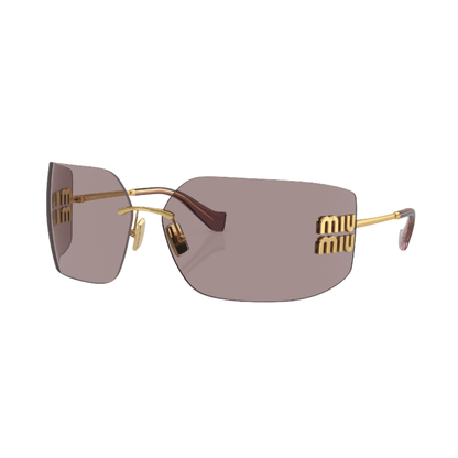 Óculos de Sol Quadrado Feminino MIU MIU SL MU 54YS 5AK-061 80