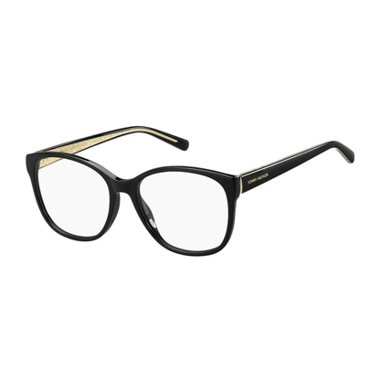 Óculos de Grau Redondo Feminino Tommy Hilfiger RX TH 1641 807 55