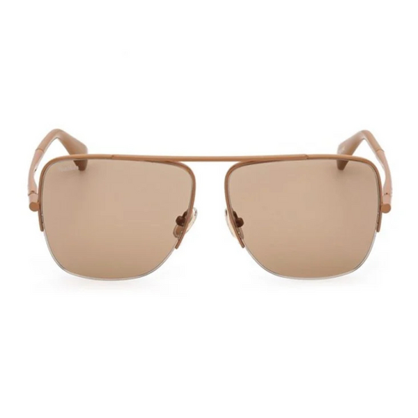 ❀マーヤ❀ Óculos de Sol Quadrado Feminino Max Mara SL MM 0121 45E 59 MAX