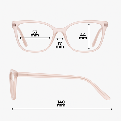RX SU BR 66200 C2 54 Óulos de Grau Armação Feminina