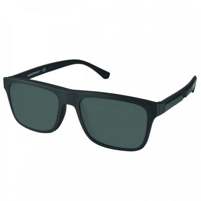 Óculos de Sol Quadrado Masculino Empório Armani CLIP ON SL EA 4115 5801/1W 52