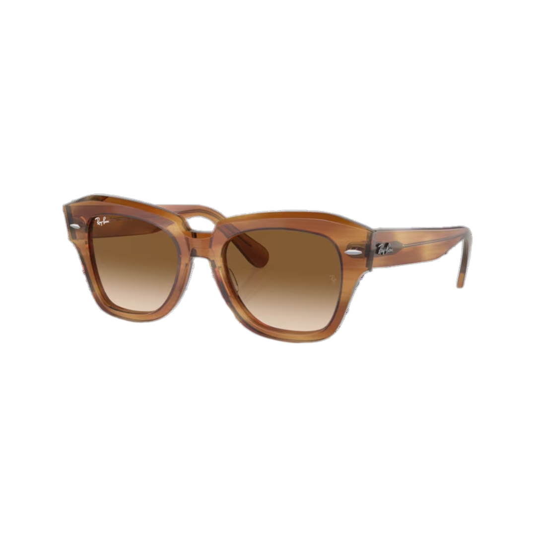 ÓCULOS DE SOL FEMININO ACETATO MARROM RB 2186 1403/52