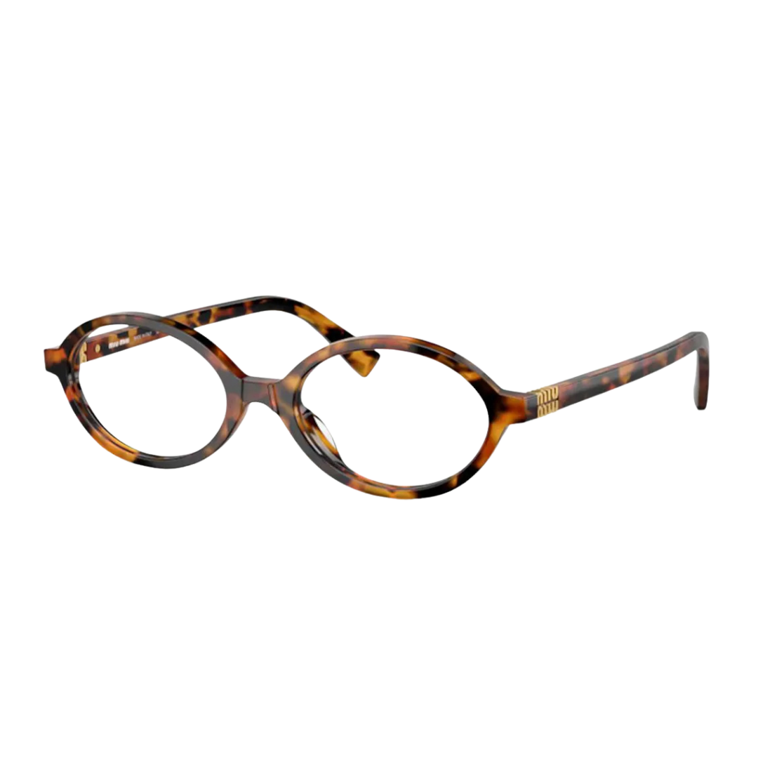 Óculos de Grau Redondo Feminino MIU MIU RX MU 01XV 19P-1O1 50