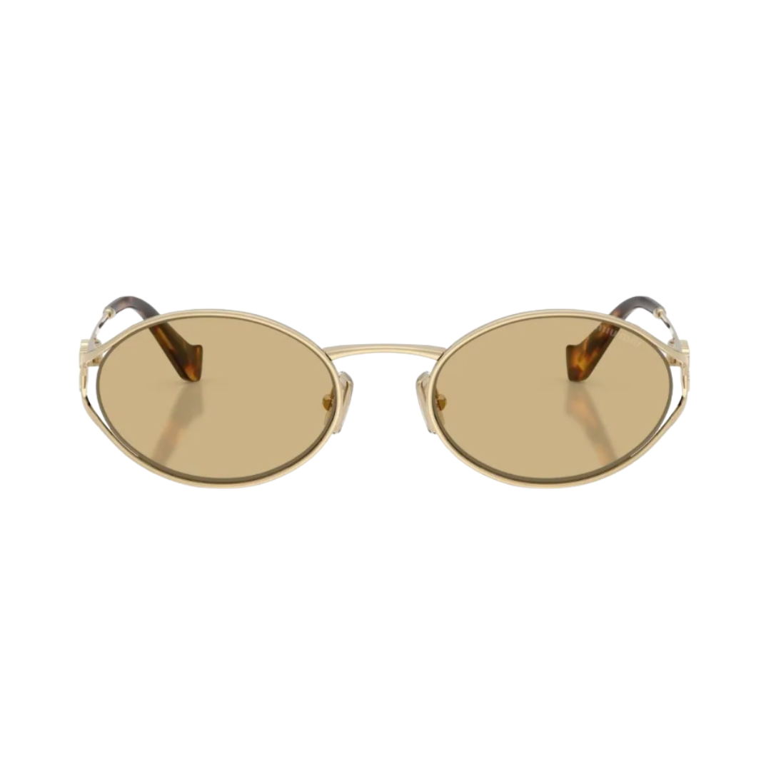 Óculos de Sol Redondo Feminino MIU MIU SL MU 52YS ZVN-10R 54