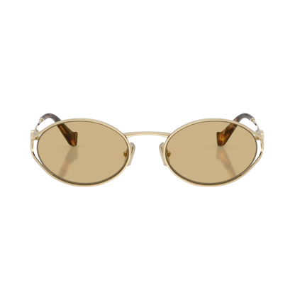 Óculos de Sol Redondo Feminino MIU MIU SL MU 52YS ZVN-10R 54