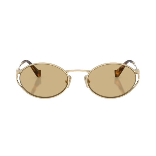 Óculos de Sol Redondo Feminino MIU MIU SL MU 52YS ZVN-10R 54