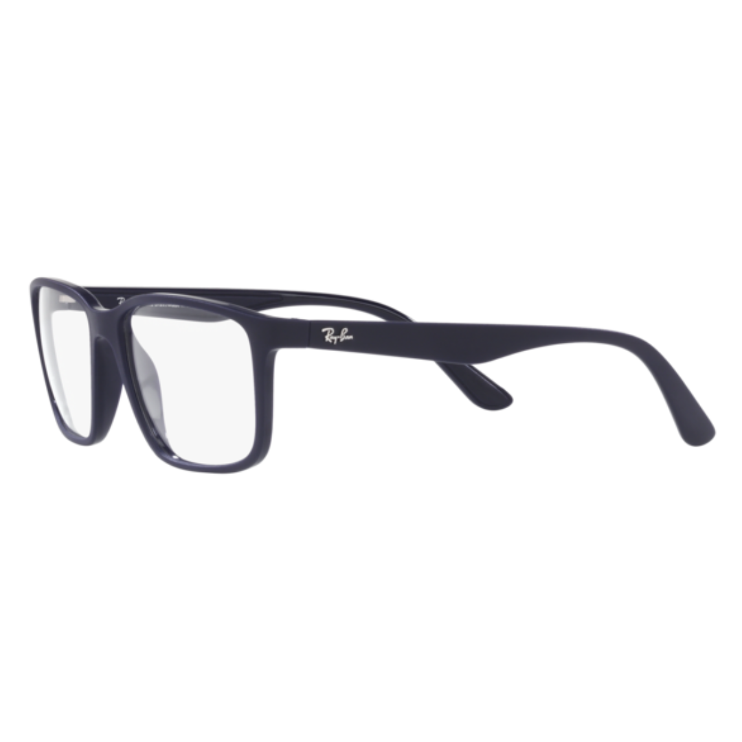 Óculos de Grau Quadrado Masculino Ray Ban RX RB 7207L 8164 55