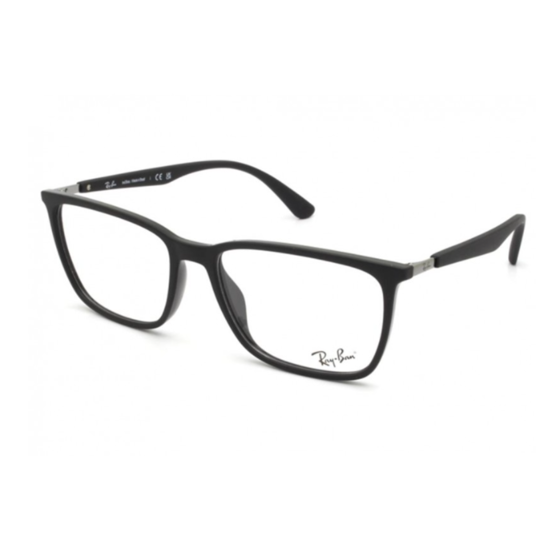 Óculos de Grau Quadrado Masculino Ray Ban RB 7219L 5196 57