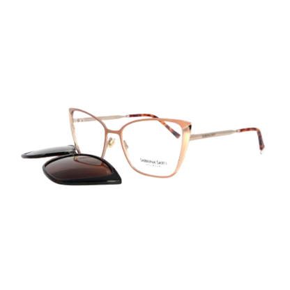 Óculos de Grau Gatinho Feminino Sabrina Sato CLIP ON SL SS 156 C3 55 CLIPON