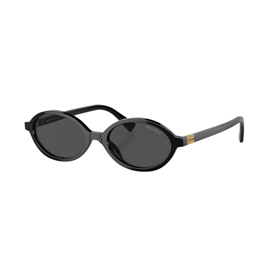 Óculos de Sol Redondo Feminino MIU MIU MU 04Z 1AB-5S0 50