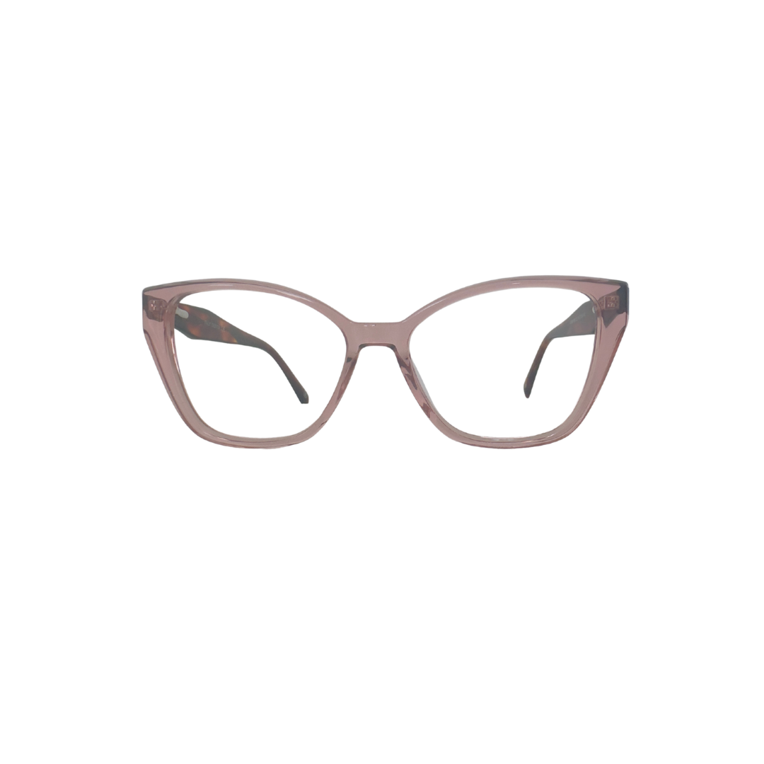 ÓCULOS DE GRAU FEMININO ACETATO ROSA - TARTARUGA SUBR66166 C2