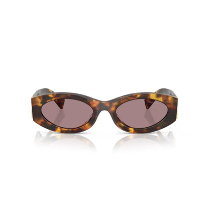 Óculos de Sol Redondo Feminino MIU MIU MU 11W 1AB-5SO 54