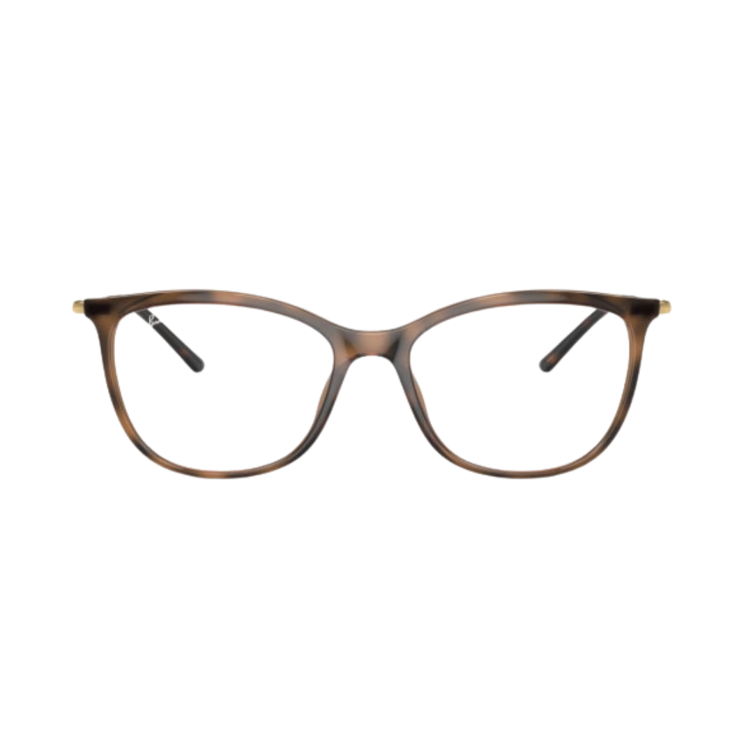 Óculos de Grau Gatinho Feminino Ray Ban HAVANA RX RB 7520L 8278 54