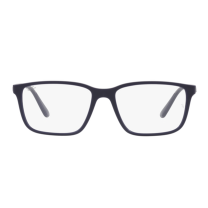 Óculos de Grau Quadrado Masculino Ray Ban RX RB 7207L 8164 55