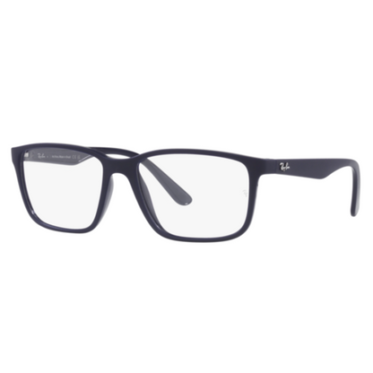 Óculos de Grau Quadrado Masculino Ray Ban RX RB 7207L 8164 55
