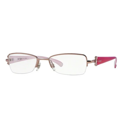 Óculos de Grau Retangular Feminino VOGUE RX VO 3859L 716 49