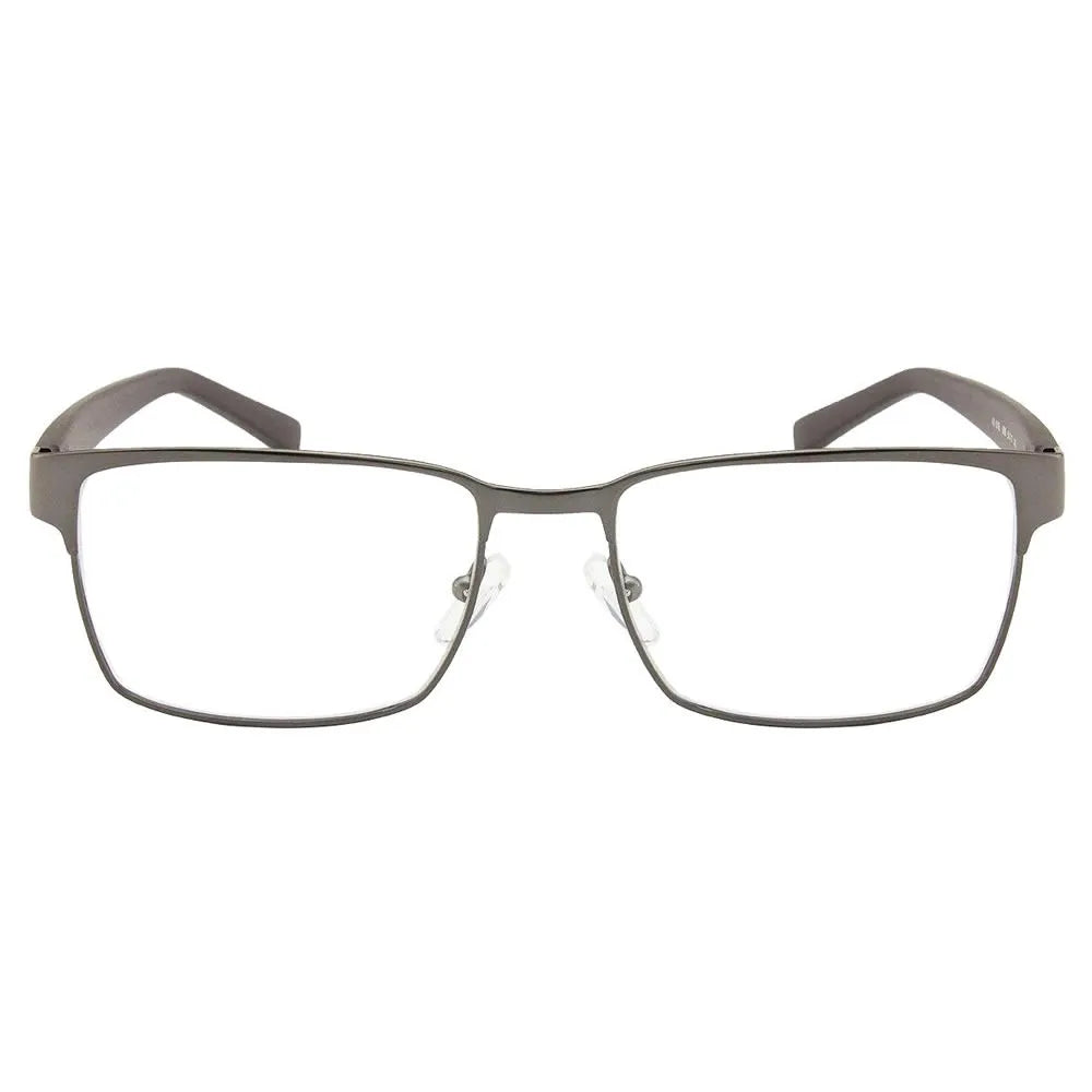 Óculos de Grau Retangular Masculino Empório Armani RX AX 1019L 6089 54