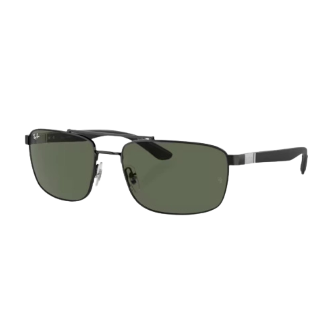 Óculos de Sol Retangular Ray Ban SL RB 3737 002/71 60