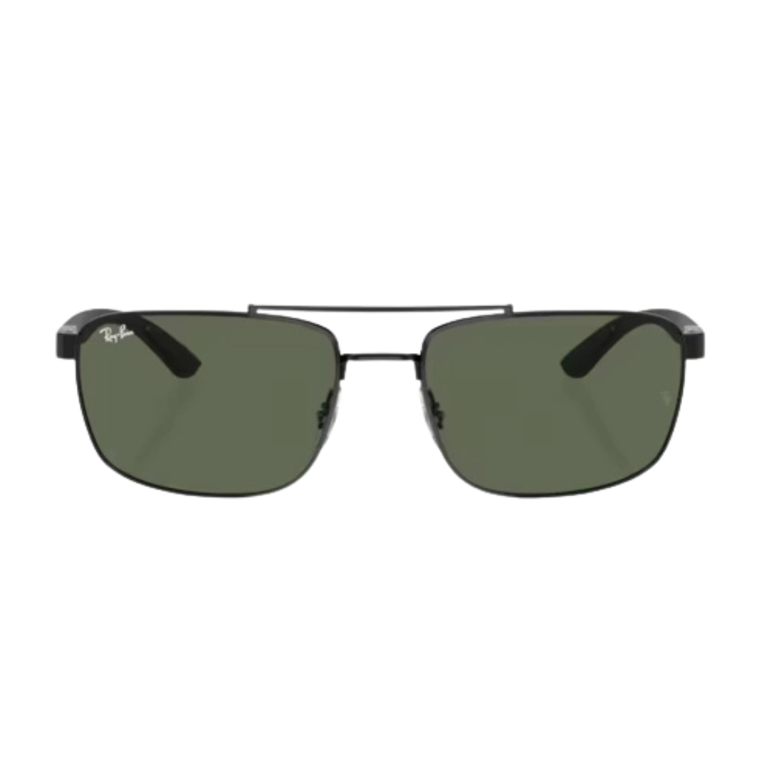 Óculos de Sol Retangular Ray Ban SL RB 3737 002/71 60