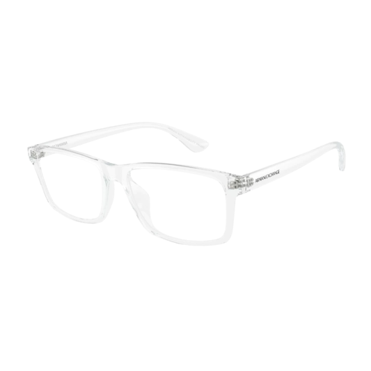 Óculos de Grau Quadrado Masculino Empório Armani RX AX 3083U 8235 56