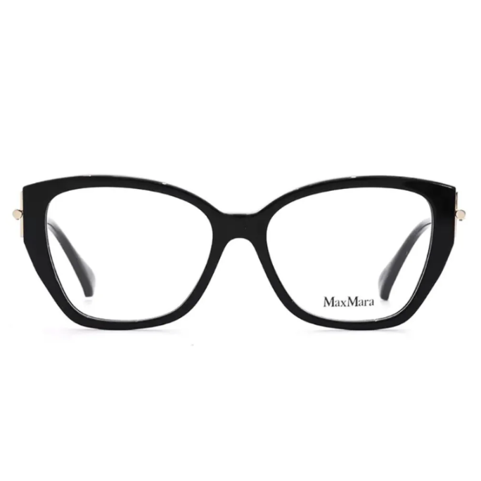 Óculos de Grau Gatinho Feminino Max Mara RX MM 5117 001 55