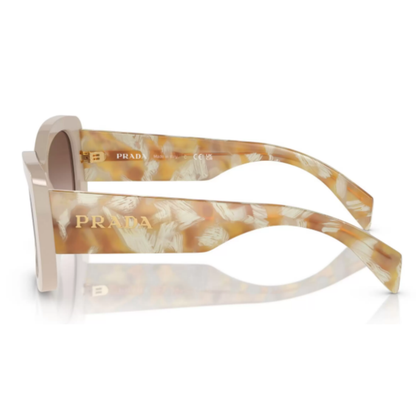 Óculos de Sol Retangular Feminino Prada SPR A08 56-20 110-6S1 145 3N