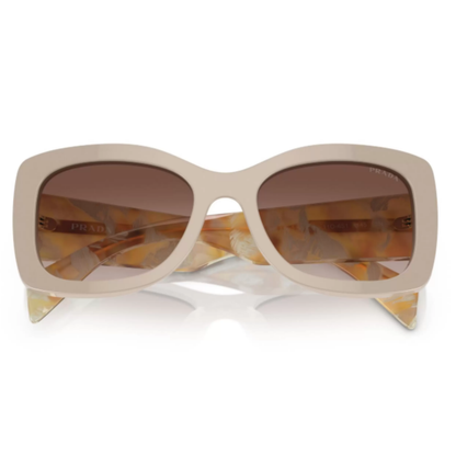 Óculos de Sol Retangular Feminino Prada SPR A08 56-20 110-6S1 145 3N