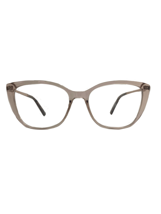 Óculos de Grau Gatinho Feminino Acetato Nude Cristal RX SU MC7082 C2 52