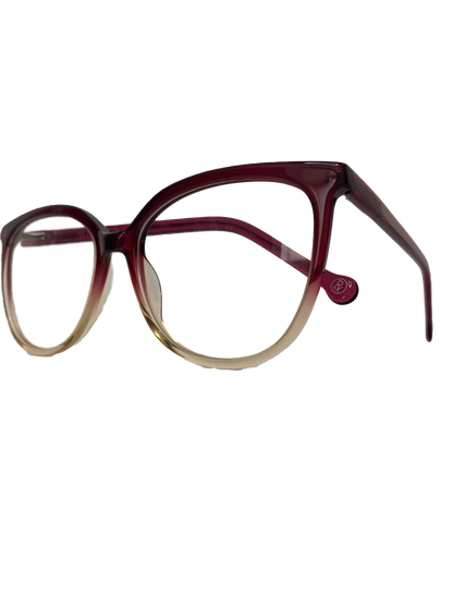 Óculos Feminino Acetato Vinho Degrade RX SU BR6602 C5 53