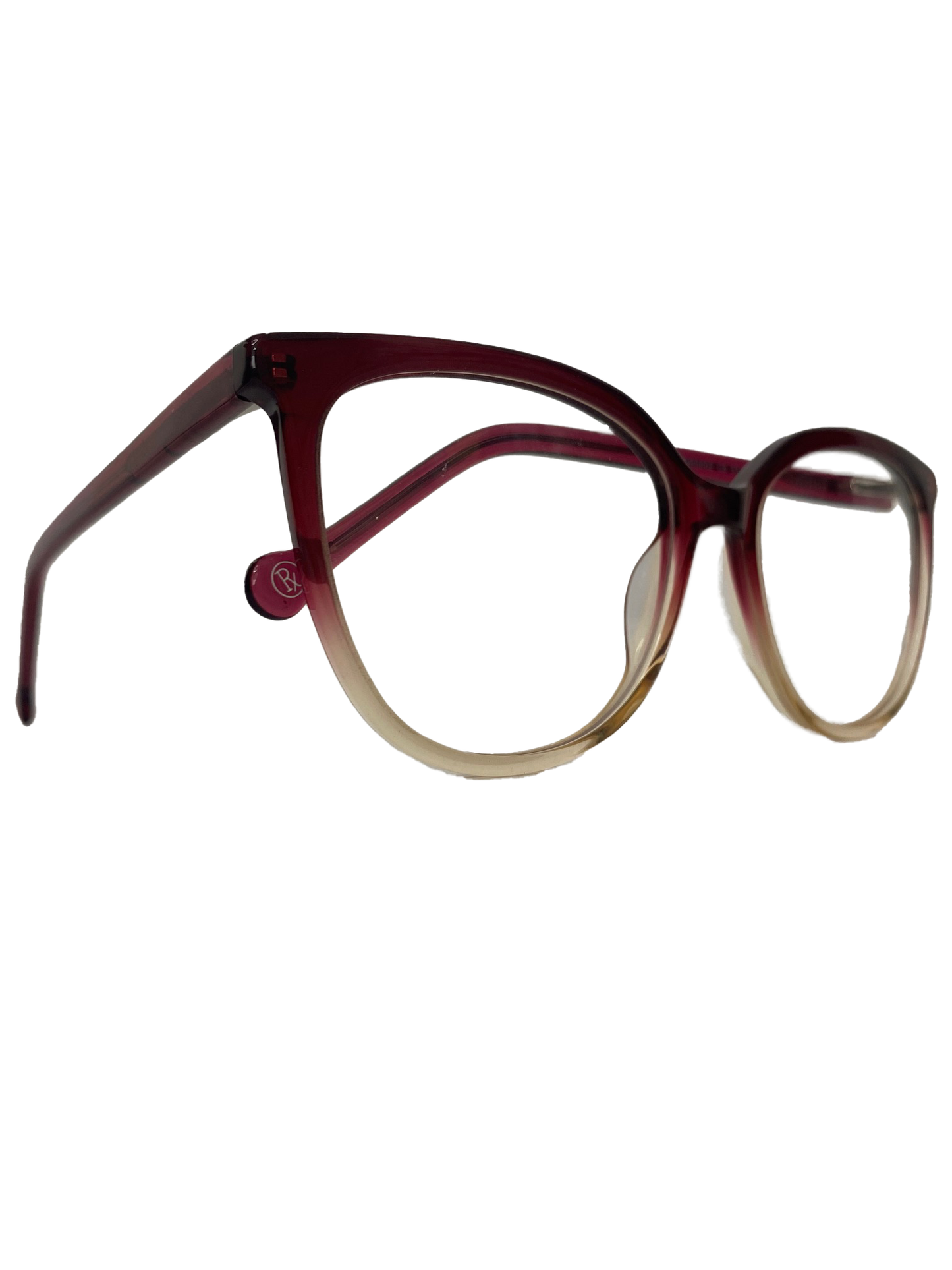 Óculos Feminino Acetato Vinho Degrade RX SU BR6602 C5 53