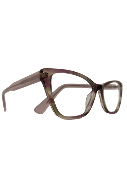 Óculos de Grau Gatinho  Feminino Acetato Nude RX SU BR44060 C2 52