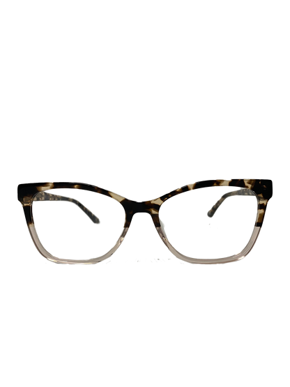 Óculos Feminino Acetato Mesclado Detalhe Transparente SUBR44063 C2 52