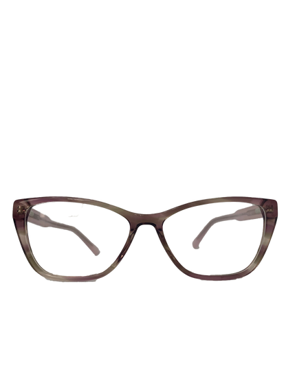 Óculos de Grau Gatinho  Feminino Acetato Nude RX SU BR44060 C2 52