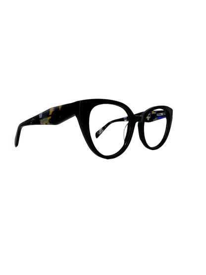 Óculos Feminino Acetato Preto Detalhe Mesclado RX SU VS2391 C5 52