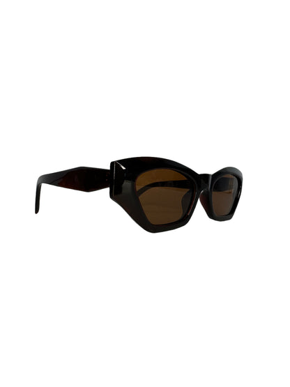 Óculos Feminino Acetato Marrom SL SU P106 C6 51